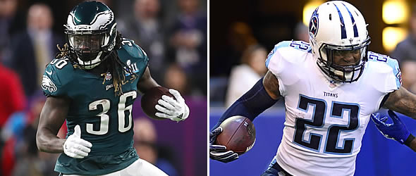 Jay Ajayi vs. Derrick Henry