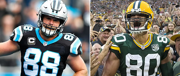 Greg Olsen vs. Jimmy Graham